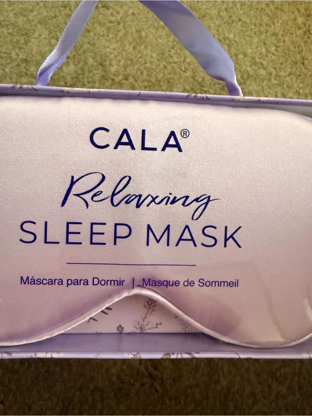 Relaxing Sleep Mask - Light Lavender